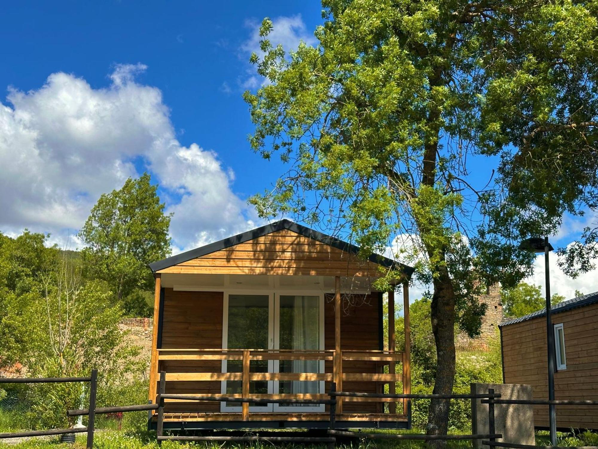 Bungalows Y Cabanas Solopuent Natur Castiello de Jaca Dış mekan fotoğraf