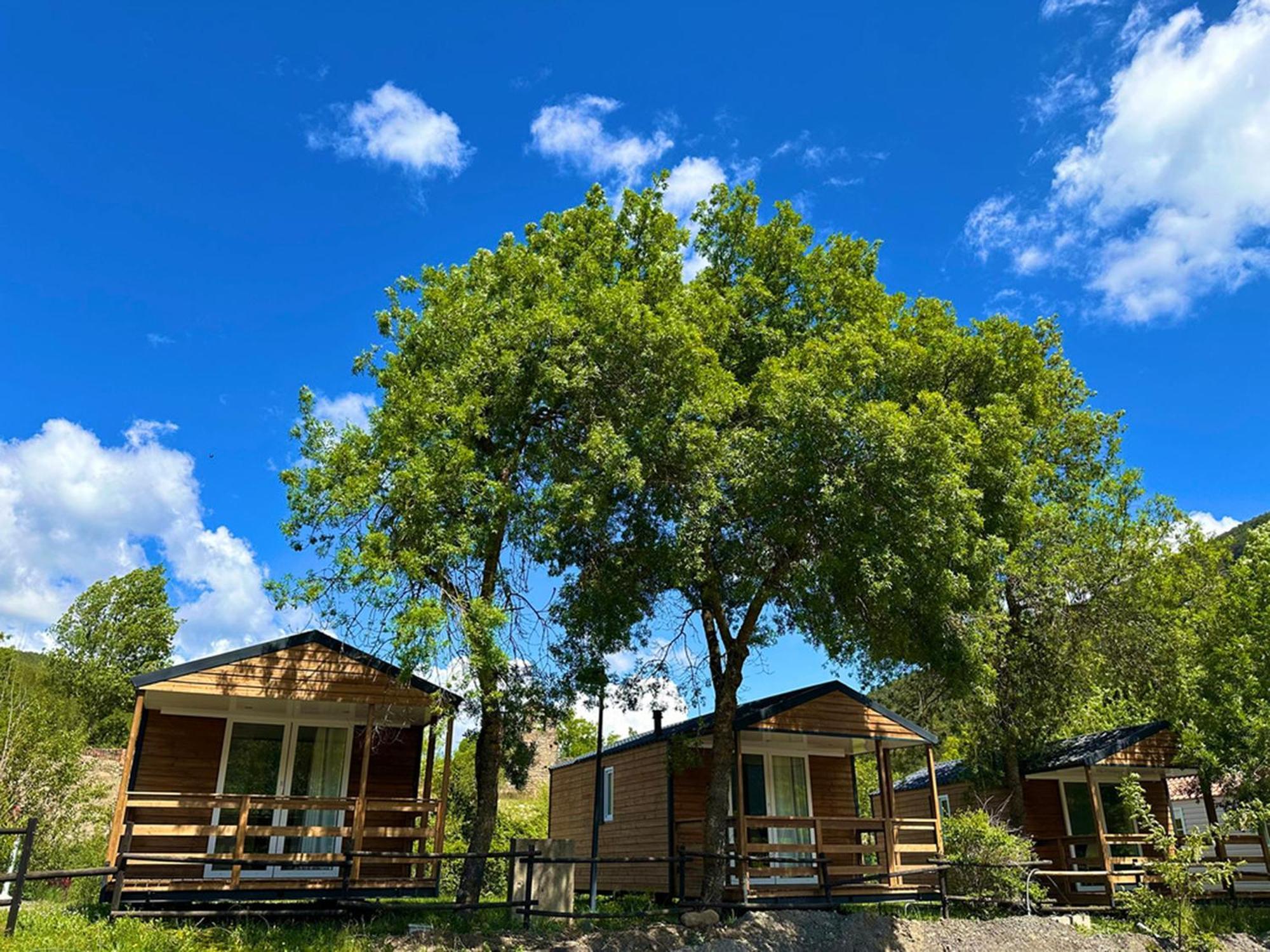 Bungalows Y Cabanas Solopuent Natur Castiello de Jaca Dış mekan fotoğraf